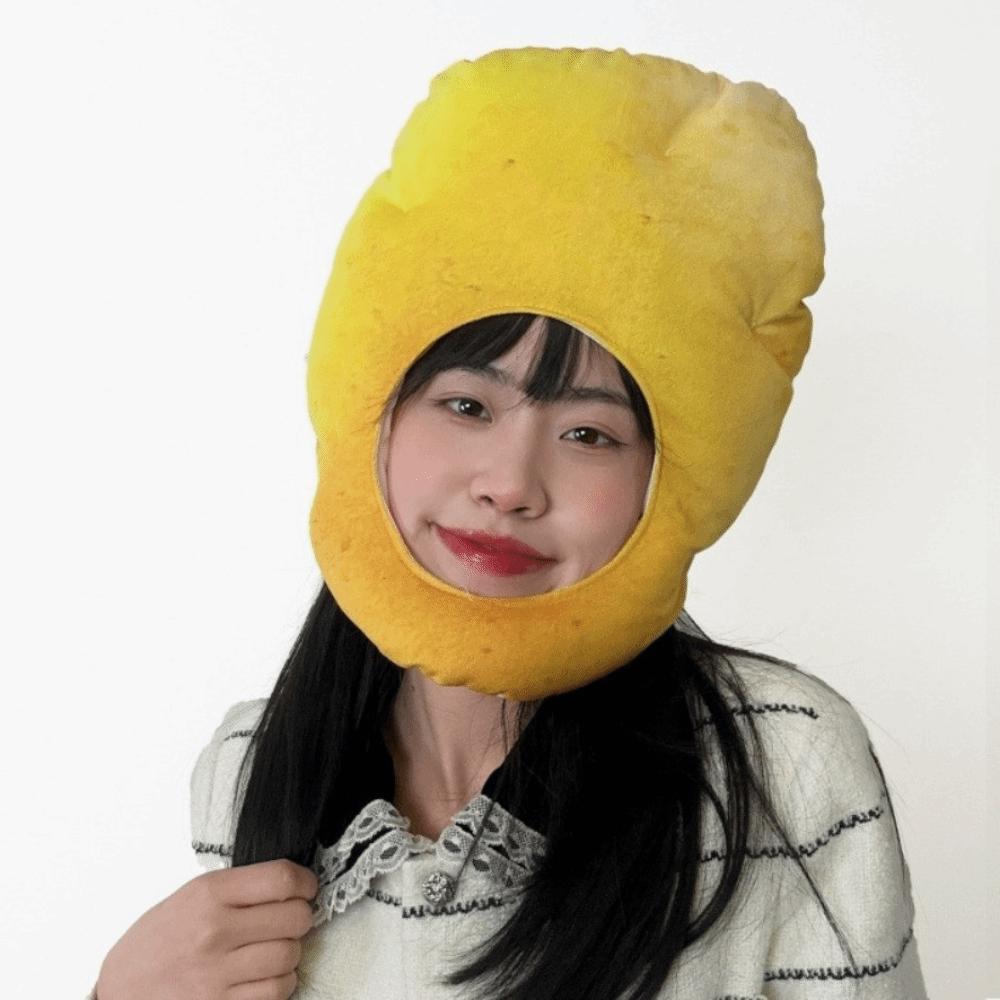 Playful Fruit and Vegetable Hat Thick Pullover Cap Mushroom Nutrition Month Hat  Photography Props