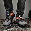 Men's and Women's Anti-shatter and Anti-penetration Safety Shoes, Breathable and Lightweight Steel Toe Safety Work Shoes