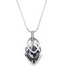 Rhombus Crystal Pendant Diamond Sweater Chain for Women - Korean Style Long Necklace, Autumn/Winter Light Luxury