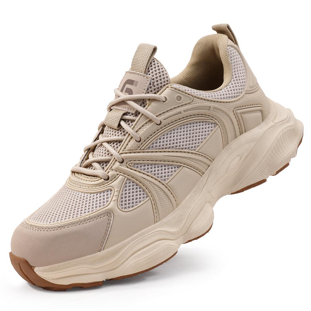 

Мода 2025 Рабочая обувь безопасности Мужские легкие защитные ботинки Неразрушимые рабочие кроссовки Женские кевларовые стельки Защитная обувь со стальным подноском 46