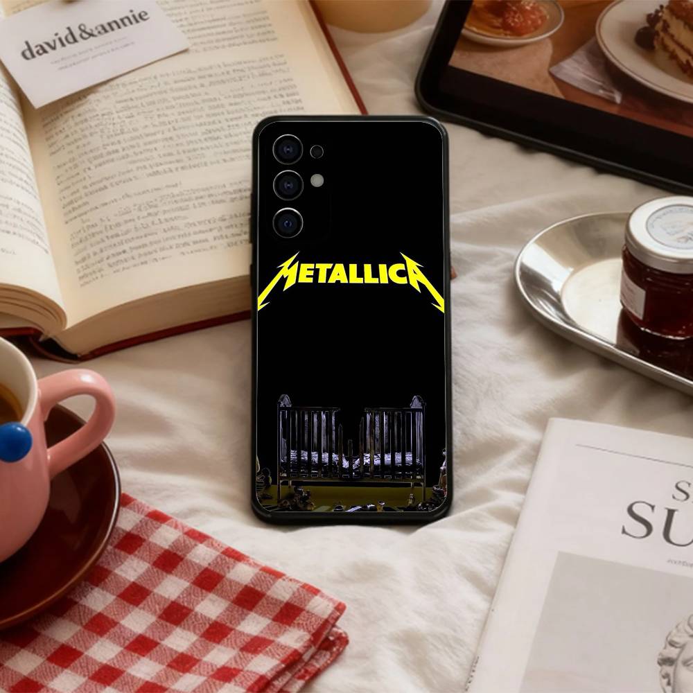 

Band 72 S-Seasons M-Metallica Чехол для телефона Samsung S 25,24,23,22,30,21,10,9,Ultra,Plus,Lite,FE,4,5 G Мягкий Черный Чехол Samsung S30Ultra5G