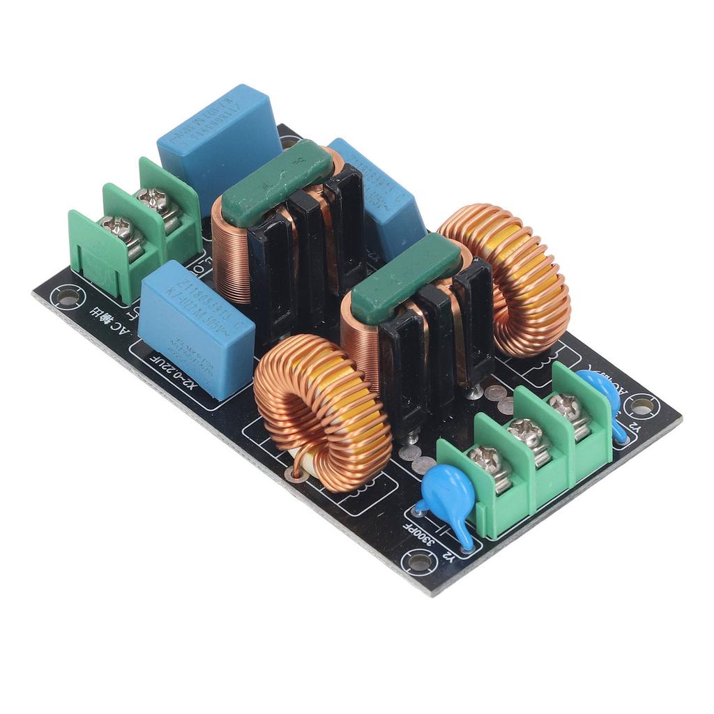 10A 3 Stage EMI EMC Power Filter Single Phase FCC Anti Interference Module Power Supply Filter AC 11