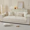 Simple Modern Cotton Sofa Cushion, Universal Cotton Fabric Anti-slip Cushion for All Seasons, Universal Sofa Cover, Cover Cloth