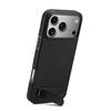 DENIOR A25+2 For iPhone 17 Pro Case Compatible with MagSafe Kickstand Skin Touch Leather PC TPU Phone Cover