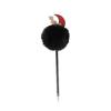 Halloween Plush Ball Pen Cute Halloween Pumpkin Ballpoint Pen Creative Shape Ballpoint Pen Children's Stationery 2ml