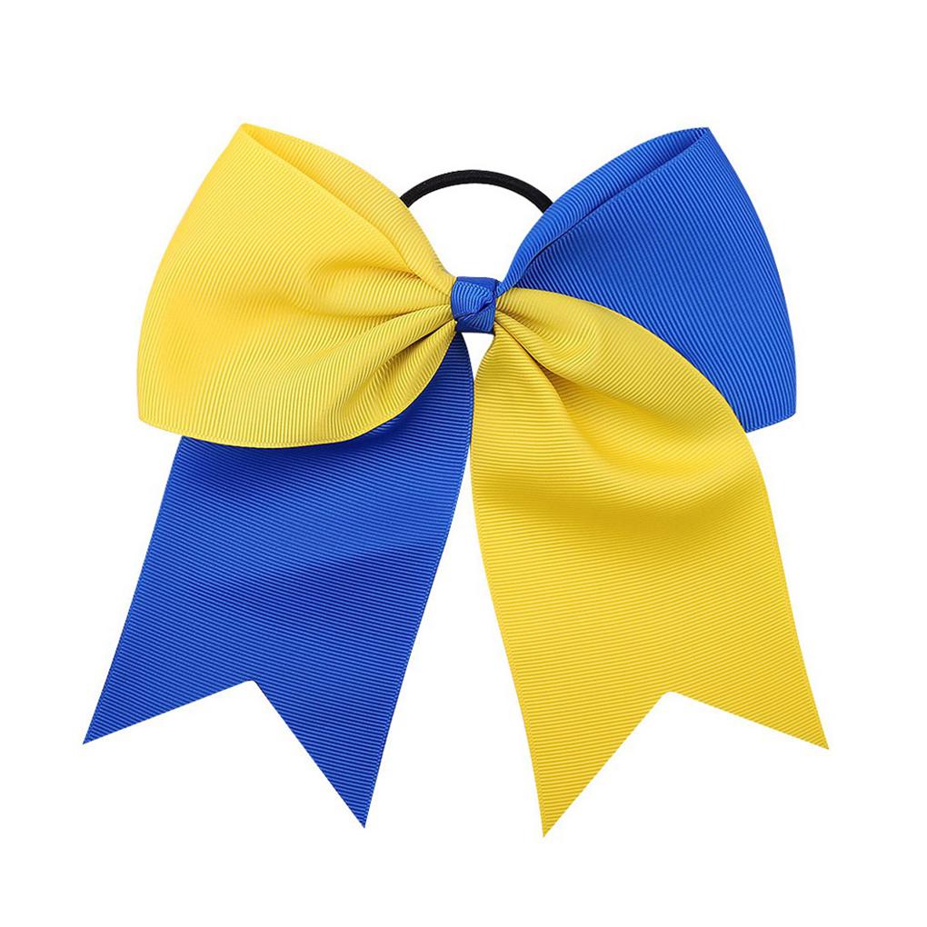 Fascia Larga Fiocco Nodo Elastico Spesso Abbinamento Colori Ornamenti Senza Impigli Stile Preppy Porta Coda di Cavallo Scrunchies Accessori