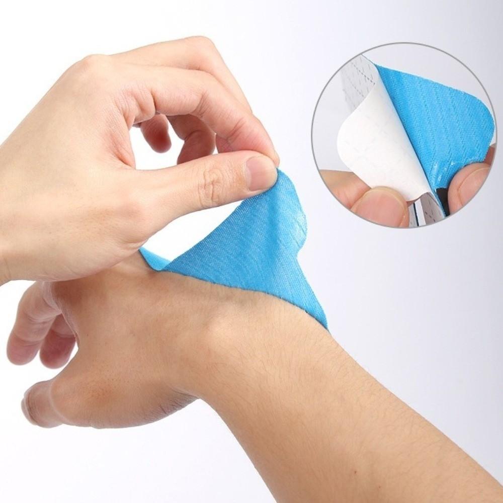 10pcs Elastic Elbow Bandage Breathable Muscle Support Tape Muscle Stickers Kinesiology Tape  Fitness