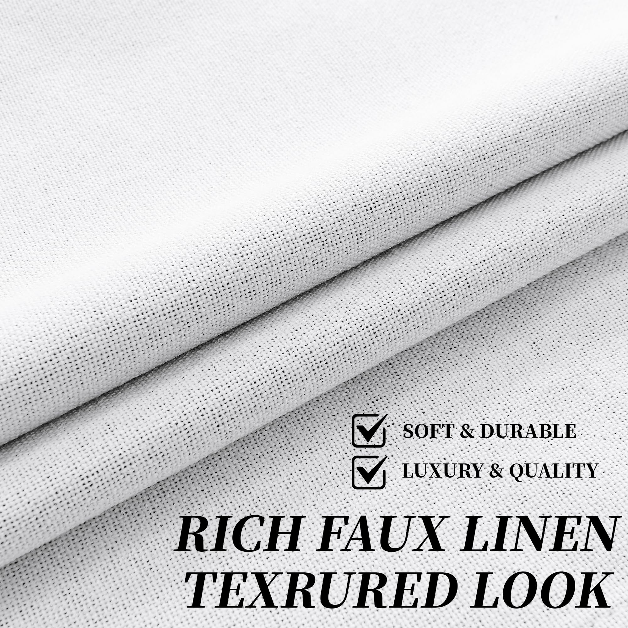 

310 см высота на заказ 100% затемняющие белые шторы для гостиной, шторы для спальни, однотонные шторы для кухни W130xH130cm 1piece&Hooks белый