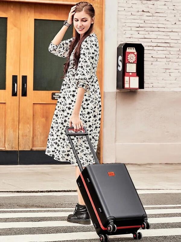 MGOB Macaron Hardside Carry-on Luggage with TSA Lock