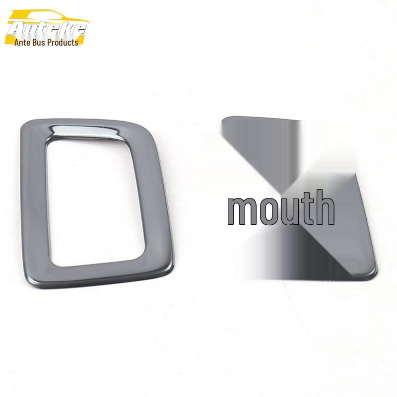 16 Model 9.5th Gen Accord Front Panel Air Vent Bright Ring & Center Console A/C Patch Modification
