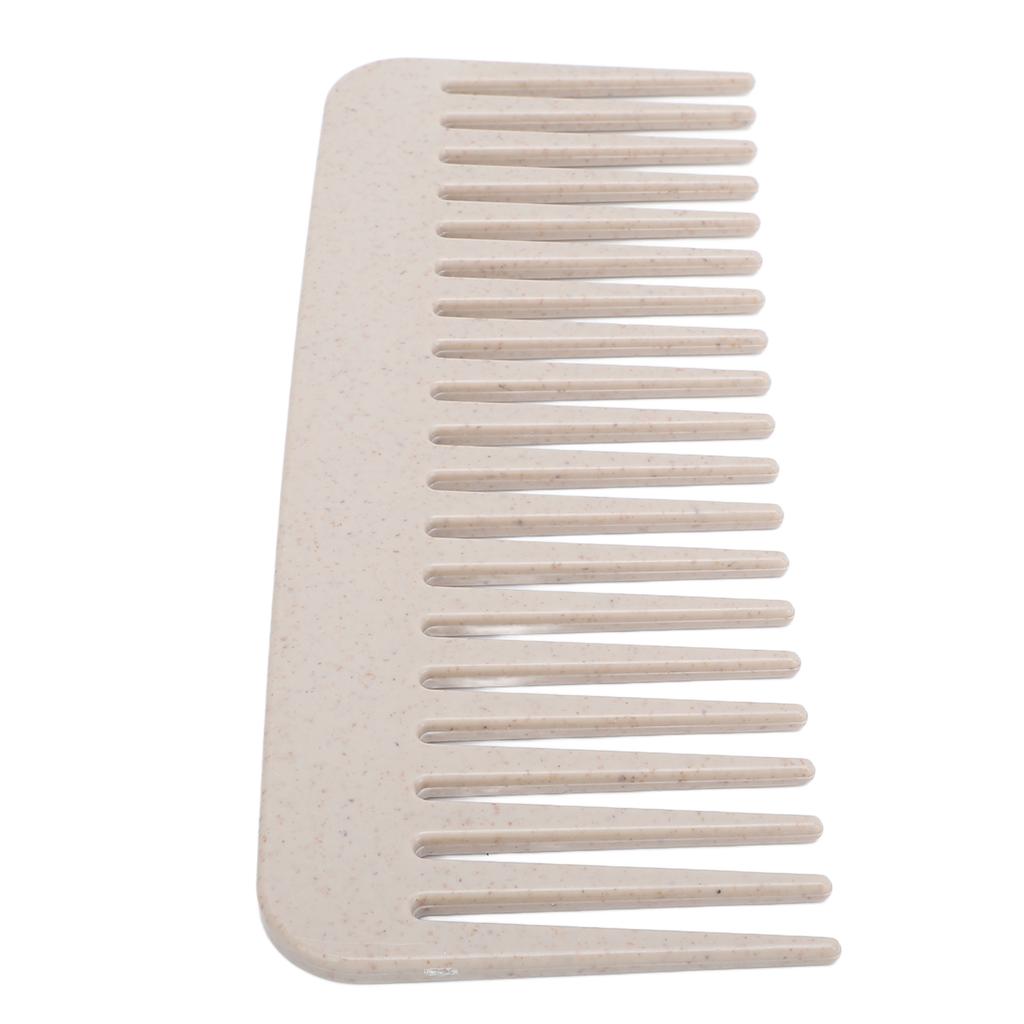 10 Pack Wheat Straw Wide Tooth Detangling Comb Easily Detangles Wet Dry Hair Wide Tooth Detangling Comb for All Hair Types