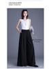 Spring Arrival High-Waisted Wide-Leg Bell Bottoms - Fashionable, Slimming, and Floor-Length