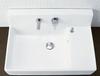 LIXIL INAX Satis Washbasin wet Pure White (with counter) (single faucet) YL-A537TBV/BW1