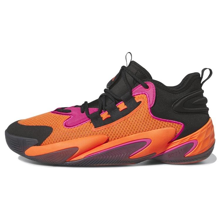 adidas BYW Select Basketball Shoes Black Impact Orange Men s IG4936 EU 42