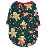 Cozy And Soft Christmas Pet Apparel T-shirt For Dogs And Cats With Delightful Holiday Design