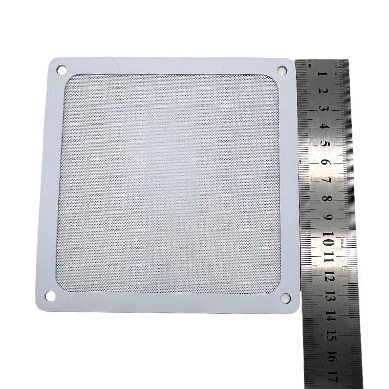 140x140mm Magnetic Dustproof Radiator Mesh with Frame - Reusable PVC/Nylon