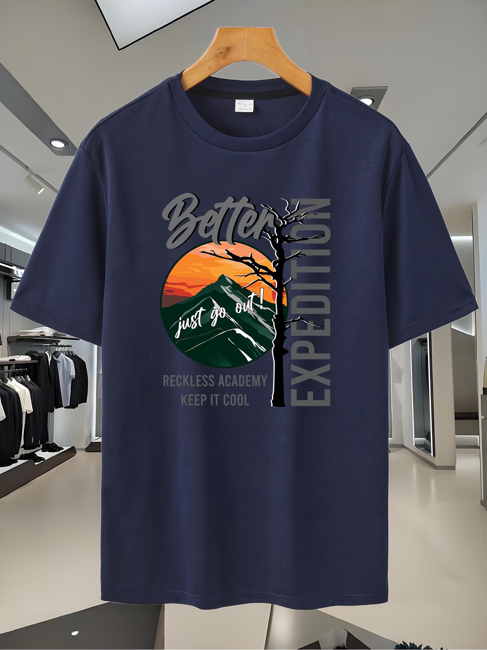 Breathable Mesh Running T-shirt -  Better Expedition  Graphic S