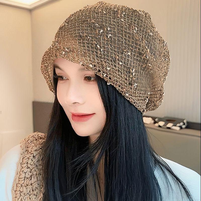 Lightweight Slouchy Knit Beanie - Breathable and Versatile Headwrap