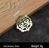Iron Flower Decorative Corner Stickers for Antique Furniture and Wooden Boxes