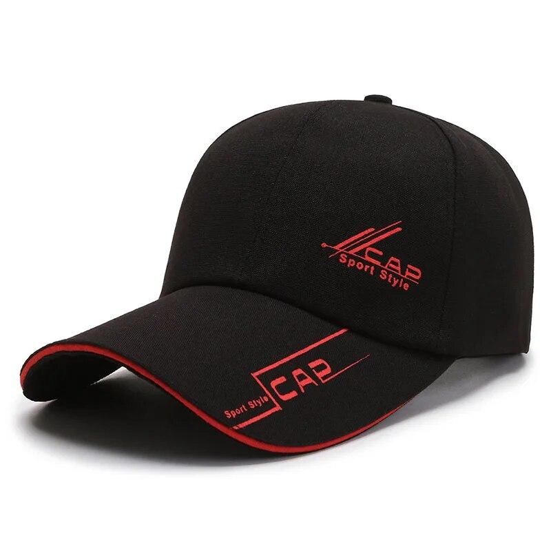 

1 шт. Модная мужская бейсбольная кепка с индивидуальным принтом букв, бейсболка с утиным язычком для отдыха на открытом воздухе для унисекс чёрный