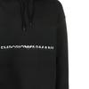 Emporio Armani Baumwoll-Kapuzenpullover mit Logo-Stickerei 6R1MCM-1JHSZ-0999