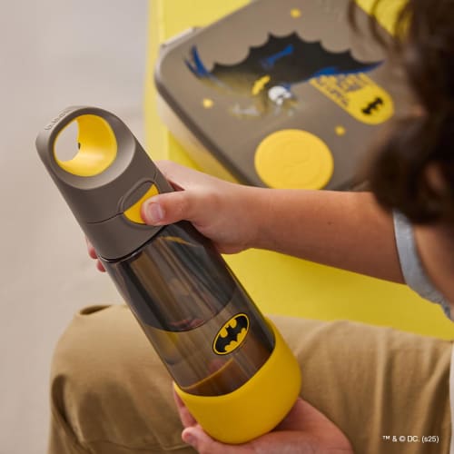 b.box Drink Bottle with Straw, Lightweight, Durable, Shatter-Resistant Tritan Material, One-Push Operation, Dishwasher Safe [Authentic b.box Product]