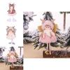 Creative Christmas Plush Angel Ornament For Children Cute Doll Gift For Christmas Tree Decoration
