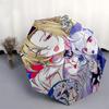 1 Stück Outdoor-Regenschirm mit Anime-Charakteren - Automatisches Öffnen/Schließen, Tragbares 3-fach faltbares Design, 8-Speichen-Eisenrahmen - Perfektes Geschenk für Fans, Reise