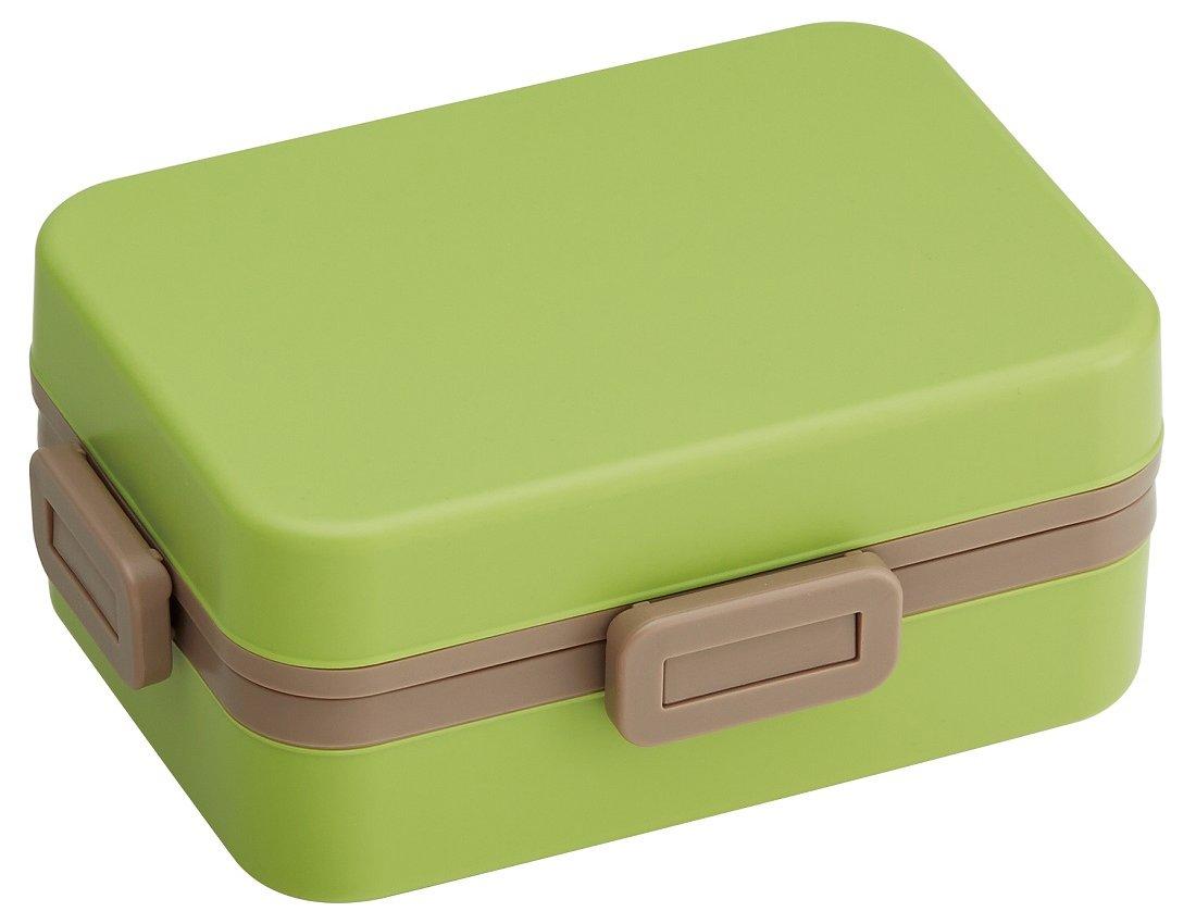

Skater lock insulated lunch box 580ml earth color green HZFL6 4-point зелёный