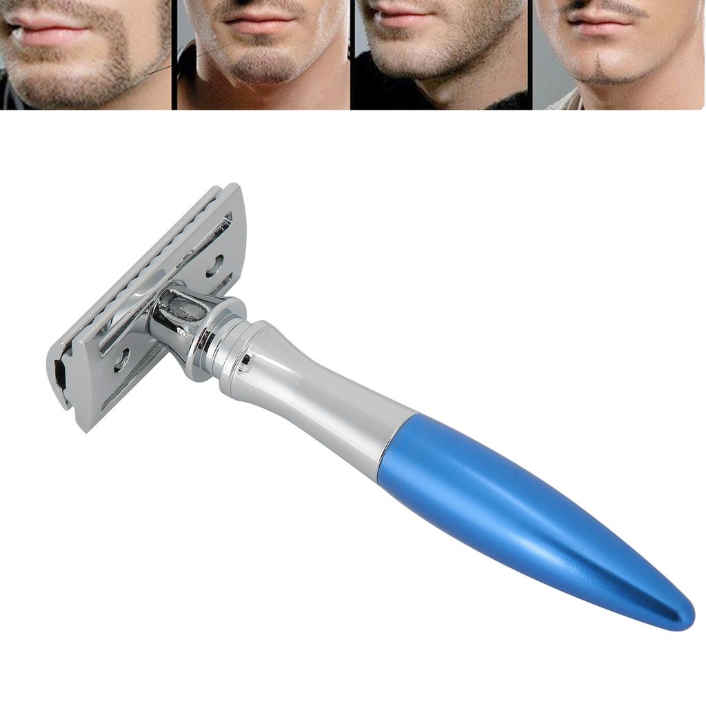 Shaving   Double   Blade Retro     Stainless Steel Men Manual