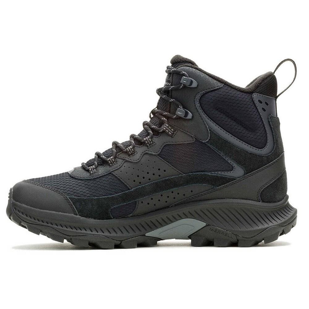 Wanderschuhe Merrell schwarz Speed Strike 2 Thermo Mid Wasserdicht