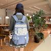 High Value Backpack Couple New Versatile Large Capacity Junior High School Student Backpack Fashion