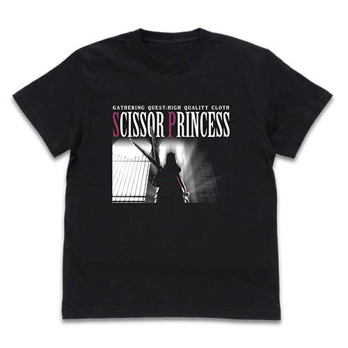 Cospa Sleepy Princess in the Demon Castle Title: Cloak Hunter Princess Syalis T-Shirt BLACK L size
