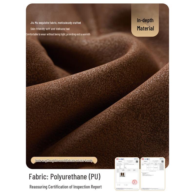 JIUMU Men's Winter Warm Sheepskin Gloves GLM038