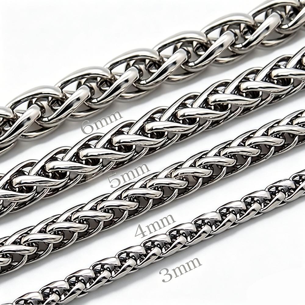 Trinket Accessories, Flower Basket Chain Accessories, Men's Keel Chain Simple Hip Hop Accessories Pendant Necklace Accessories