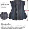 New Design Full Body Waist Trainer Woman Latex Waist Trainer 25 Steel Bone Zipper Corset Body Shaper for Women