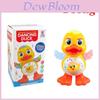 Singing Dancing Cartoon Duckling Electric Light Music Kids Toys Christmas Gifts