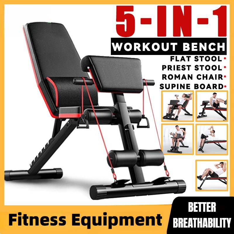 Home Professional Gym Bench Foldable Dumbbell Bench Fitness Equipment Multi Functional Workout Bench