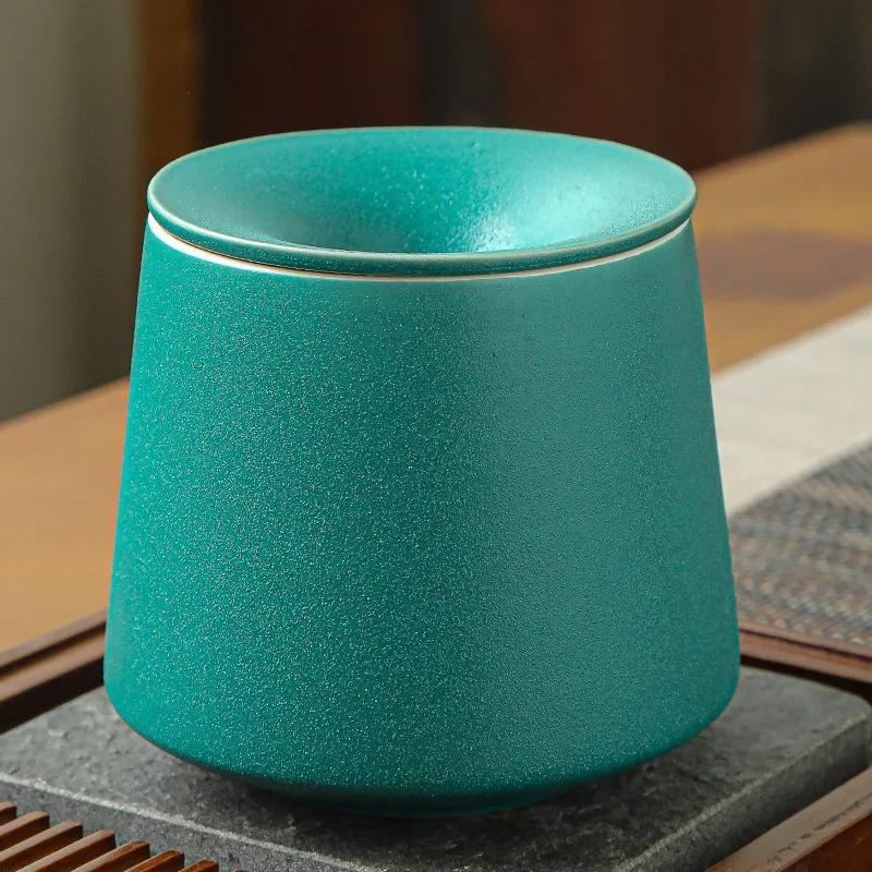 Creative Overglaze Decorative Living Room Ashtrays European Ceramic Ashtray Office Desktop Modern Ash Tray Home Decoration