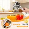 Manuell Juicer Aluminiumlegering Handtrycksjuicer Granatäpple Apelsin Citron Sockerrörsjuice Kök Bar Fruktverktyg Acce