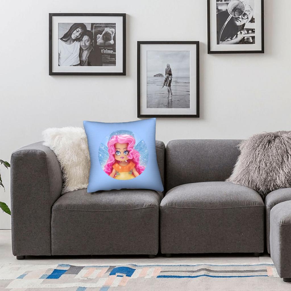 Pillow Case Girls Game Royale High Graphic Pillow Cover For Sofa Home Decor Funny Pillowcases