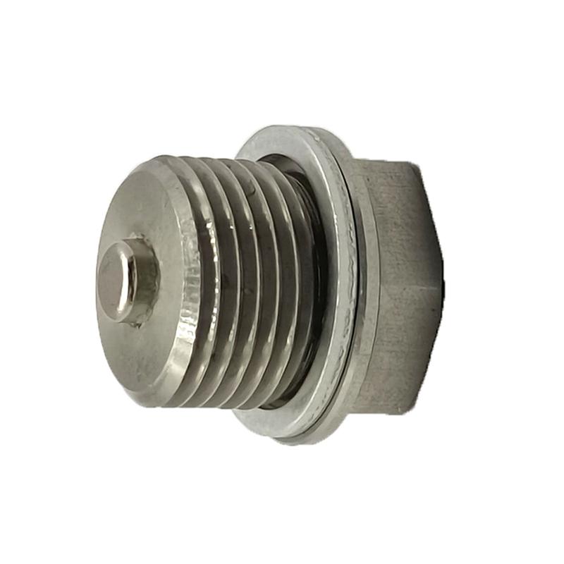 M18x1.5 Stainless Steel Neodymium Magnet Drain Plug Oil Drain Screw Car Accessories M18x1.5