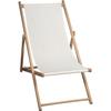 Stapled Chilean Chair - PRIVATE GARDEN - MONTE CARLO - Ivory - F100