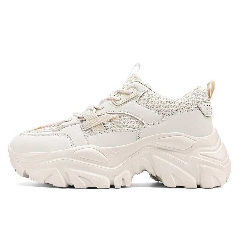 Spring New Outdoor Fashion Trend Dad Trendy Shoes Walking Shoes Light, Breathable and Comfortable Inside