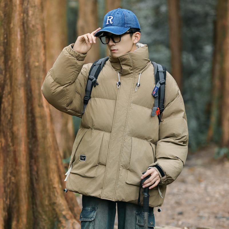 Winter Men Thick Padded Jacket Coat Fashion Casual Women