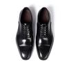 Fashion Men's Classic Lace-Up Oxfords Genuine Leather Luxury Office Shoes Solid Cap Toe Wedding Party Formal Dress Footwear for Men