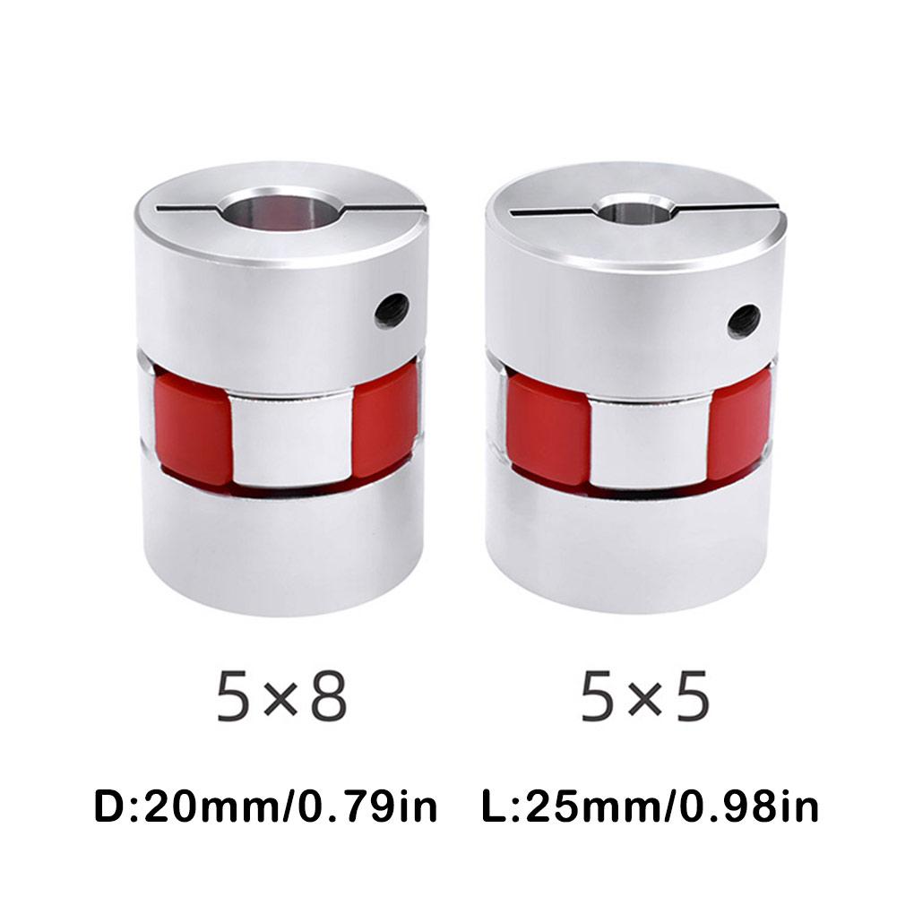 Universal 3D Printer Torx Couplers Flexible Shaft Coupling Motor Connectors Printing Machine Repair Upgrade Modification