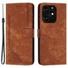 For TECNO Spark 20 Skin Touch Wallet Case PU Leather Stand Flip Phone Cover