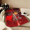 Anime F-Fullmetal Alchemist Throw Flannel Blanket Perfect for Sofa Office Bed Travel Sleep Read Relax Camping Four Season Use