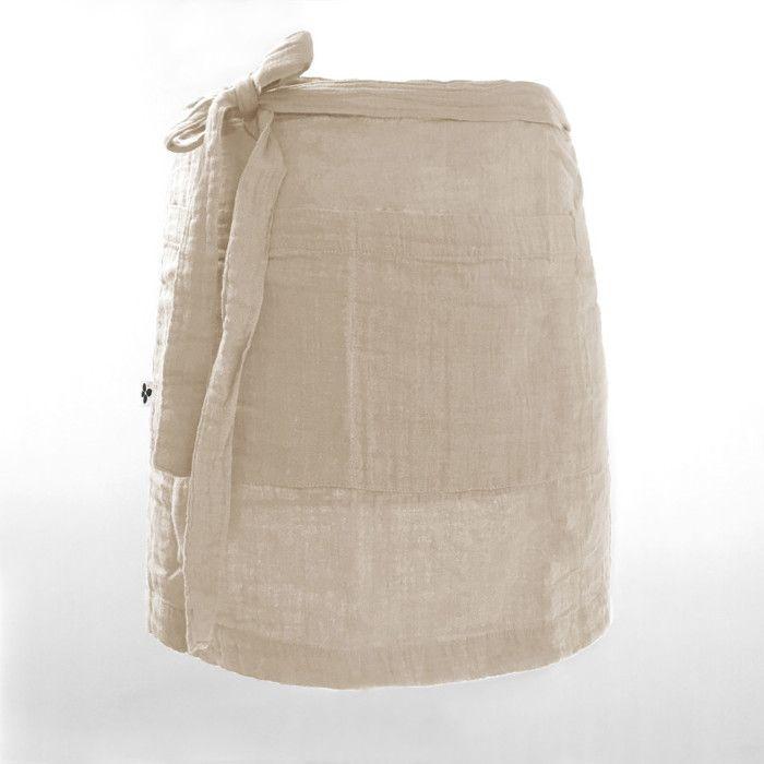 Kochschürze „Gaïa“ 45 x 80 cm „Baumwollgaze“ der Schmetterlingseffekt